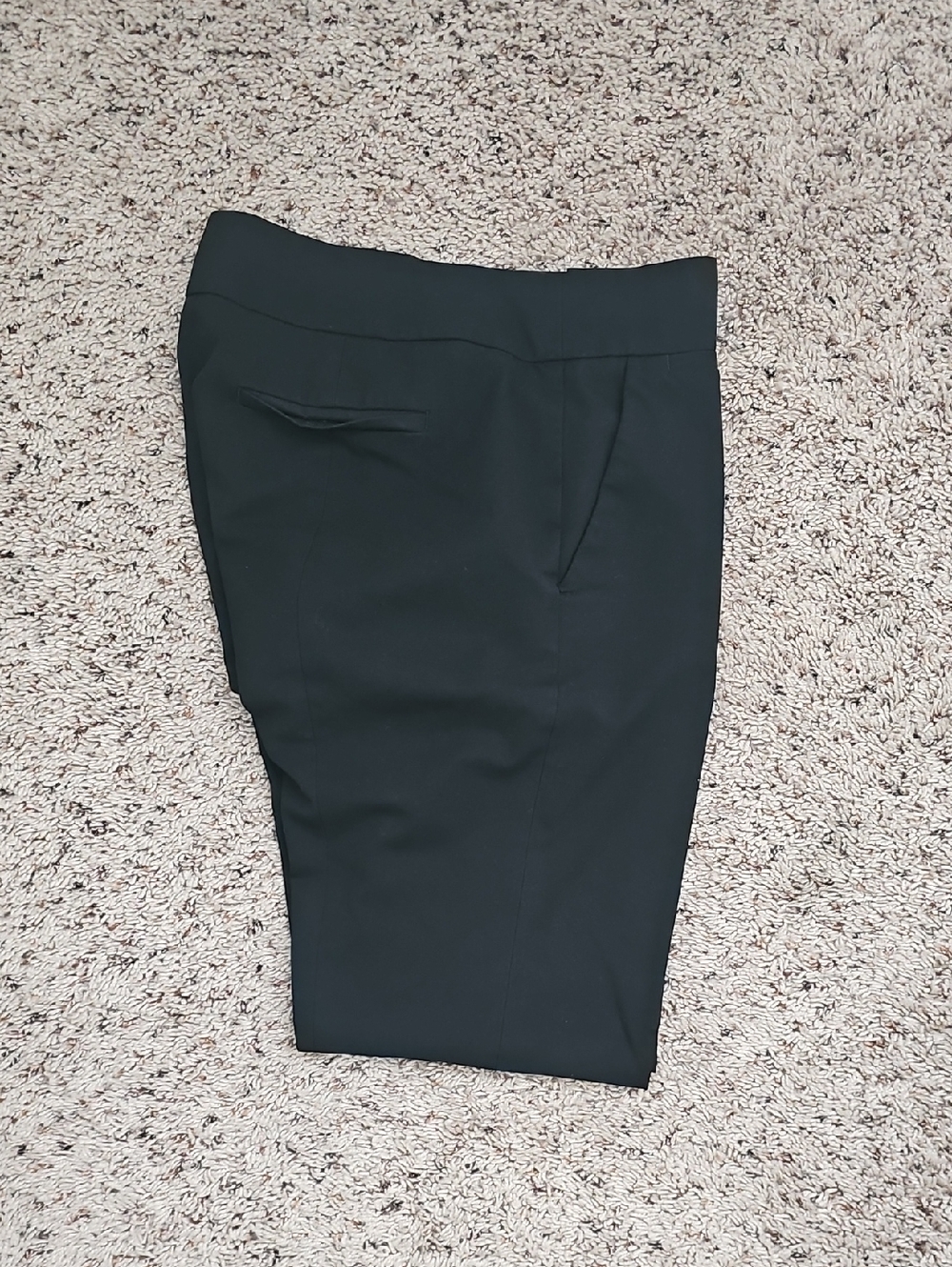 Black Classic Cropped PANT - Sleek Workwear